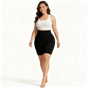 Alternative view of Pantaloni modelatori BodySlim cu talie înaltă